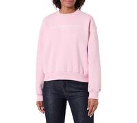 Tommy Hilfiger Corp Logo Mdrn Swtsrt Ww0Ww47831 Sweat-Shirt à Enfiler, Pink (Bonita Pink), 3XL Grande Taille Femme
