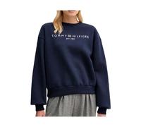 Tommy Hilfiger - Corp Logo Modern SweaT-shirt - Femme - Sweatshirts et sweats à capuche - Bleu - Taille: 42 FR