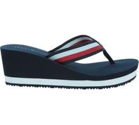 Tommy Hilfiger Corp Mid Wedge Beach San Couleur Bleu