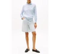 Tommy Hilfiger Cotton Mini Cable Sweater Sky Blue Taille: M | Pulls Outlet | Femme | Bleu