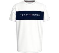 Tommy Hilfiger Cotton Panel T-Shirt Blanc/Marine XL Male