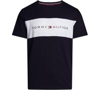 Tommy Hilfiger Cotton Panel T-Shirt Marine/Blanc 2XL Male