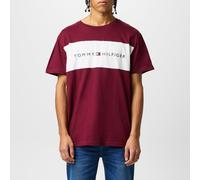 Tommy Hilfiger Cotton Panel T-Shirt Rouge/Blanc VLP M Male