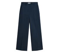 Tommy Hilfiger - Cotton Wide Leg Pant - Femme - Pantalons - Bleu - Taille: 34 FR