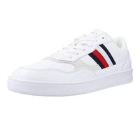 Tommy Hilfiger Court Cupsole Retro Lth Colour Blanc - 44