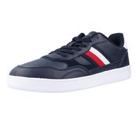 Tommy Hilfiger Court Cupsole Retro Lth Colour Bleu - 43