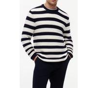 Tommy Hilfiger Crochet Block Stripe Desert Sky/ivory Petal Taille: L | Pulls Outlet | Homme