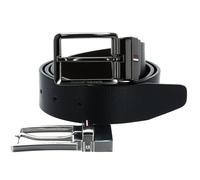 Tommy Hilfiger Cuir ceinture Gifting Double Buckle Belt Giftbox W85 Black noir marron foncé raccourcissable réversible