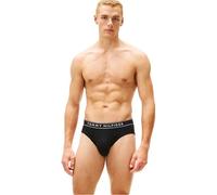 Tommy Hilfiger Culottes Lot de 3 Homme avec Ceinture à Motif Logo, Multicolore (Blk/DRK Ash/WHT), XL