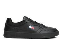 Tommy Hilfiger Chaussures Tommy Jeans Cupsole Leather Essential Noir Pur 44 Homme