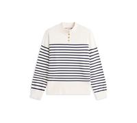 Tommy Hilfiger Curve Pull-over bleu foncé / blanc, Taille 4XL