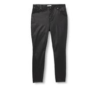 Tommy Hilfiger Damen Crv Harlem Skinny Hw A Ctd Blk Denim Hose, Coated Color Black, 40 EU