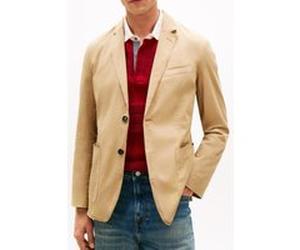Tommy Hilfiger Dc Cotton Blazer Sandalwood Taille: 56 | Blazers Outlet | Homme | Marron