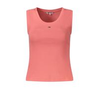 Tommy Hilfiger - Débardeur Côtelé en Coton - Femme - Tops - Rose - Taille: 36 FR