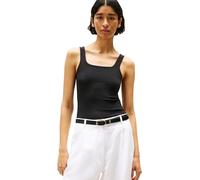 Tommy Hilfiger Débardeur Femme Slim Côtelé, Noir (Black), XXL
