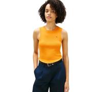 Tommy Hilfiger Débardeur Slim Cody C-NK WW0WW47806 pour Femme, Orange, S