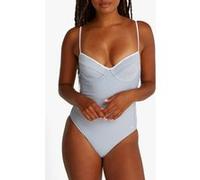 Tommy Hilfiger Demi One Piece Swimsuit Blue Taille: L | Maillots une pièce Outlet | Femme | Bleu