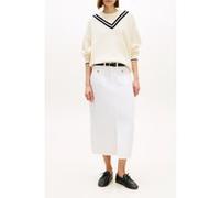 Tommy Hilfiger Denim White Midi Straight Jeans Optic White Taille: 42 | Jupes Outlet | Femme | Blanche