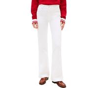 Tommy Hilfiger DNM Flare RW Ww0ww49655 Autres Jeans, White (Th Optic White), 30W x 32L Femme
