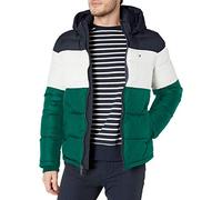 Tommy Hilfiger Doudoune à capuche pour homme en duvet synthétique, tailles standard et grandes tailles, X-Large