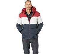 Tommy Hilfiger Doudoune à capuche pour homme en duvet synthétique, tailles standard et grandes tailles, X-Large