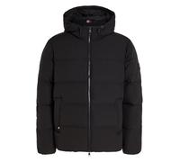 Tommy Hilfiger Doudoune Homme Down Hooded Puffer Jacket avec Capuche, Noir (Black), XL