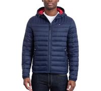 Tommy Hilfiger Doudoune classique à capuche pour homme (standard et grande taille), Bloc de couleur jacinthe des, S
