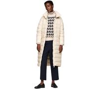 Tommy Hilfiger Doudoune Femme Funnel Maxi Coat Longueur Genoux, Beige (Classic Beige), L