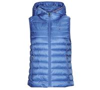 Tommy Hilfiger Doudounes LW PADDED GLOBAL STRIPE VEST in Bleu EU L