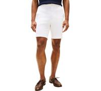 Tommy Hilfiger Dover Short en sergé Ess MW0MW42352 pour Homme, Blanc, 32W/Nil