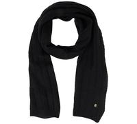 Tommy Hilfiger Écharpe Femme Timeless Scarf Foulard, Noir (Black), Taille Unique