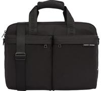 Tommy Hilfiger Element Laptop Bag, Sac pour Ordinateur Portable Homme, Black Repreve, Taille Unique