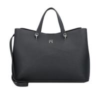 Tommy Hilfiger Portefeuille Femme Emblem Large avec Fermeture Éclair, Bleu (Space Blue), Taille Unique