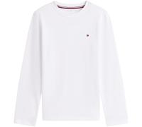 Tommy Hilfiger Ensemble Pyjama Garçon Cuffed Print Manches Longues, Multicolore (White/des Sky Flag AOP), 12-14 Ans