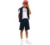 Tommy Hilfiger Monotype Graphic Tee Short Set Kb0kb10290 Ensembles de vêtements, White (White), 14 Ans Garçon