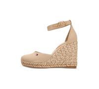 TOMMY HILFIGER Escarpins à bride arrière camel / bleu marine / rouge vif / blanc, Taille 40