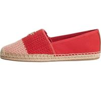 Tommy Hilfiger Espadrilles au Crochet Th Script FW0FW09502 pour Femme, Rouge, Pointure 39,5