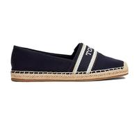 Tommy Hilfiger Espadrilles Femme Chaussures en Toile, Bleu (Space Blue), 40