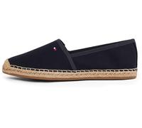 Tommy Hilfiger Espadrilles Femme Flag Canvas avec Logo Bleu (Space Blue) 37