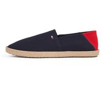 Tommy Hilfiger Espadrilles Homme Core Textile avec Logo, Bleu (Desert Sky), 44