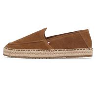 Tommy Hilfiger Espadrilles Homme Flex Loafer avec Logo, Marron (Coconut Grove), 40