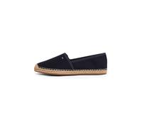 Tommy Hilfiger Espadrilles Femme Flag Canvas avec logo Bleu (Space Blue) Taille 39