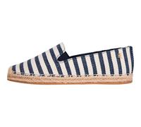 Tommy Hilfiger Espadrilles Nautical Stripe avec logo Blanc/Bleu Femme EU 38