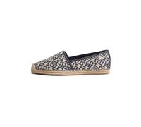 Tommy Hilfiger Espadrilles Jacquard Th Monogram FW0FW09501 pour Femme, Bleu, Pointure 39,5