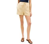Tommy Hilfiger - Linen Pull-On Short - Femme - Shorts - Beige - Taille: 38 FR