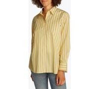 Tommy Hilfiger Ess Poplin Easy Fit Long Sleeve Blouse Citronella Yellow Taille: 40 | Chemisiers Outlet | Femme | Jaune