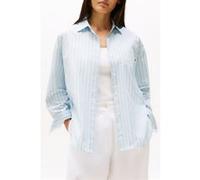 Tommy Hilfiger Ess Poplin New Easy Wide Fit Shirt Breezy Blue Taille: 46 | Chemises à boutons Outlet | Femme | Bleu