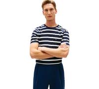 Tommy Hilfiger Ess Reg Fit Stripe Pocket Tee MW0MW41378, Bleu, XL
