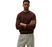 Tommy Hilfiger Ess Seasonal Fleece Crew Neck MW0MW40000 Pull en Molleton pour Homme, Marron, L, Marron (Chocolat), L