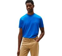 Tommy Hilfiger ESS Seasonal Reg Fit Solid Tee Mw0mw39995 S/S T-Shirt pour Homme, Bleu (Indigo Vibrant), Taille M, Bleu (Indigo Vibrant), M